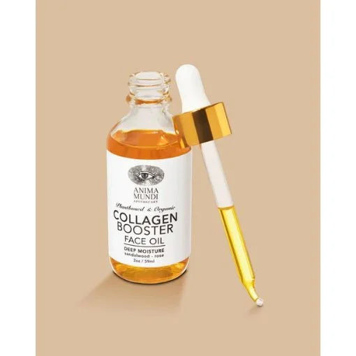 Huile visage stimulante au collagène | Hydratant intense
